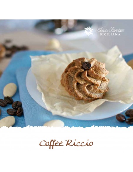 Coffee Riccio Packaging in a box of 12 pcs Antica Biscotteria
