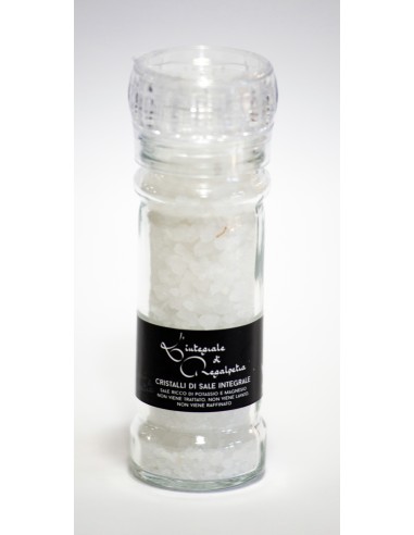 Gros sel Regalpetra moulin à sel complet 110 gr Sapori di
