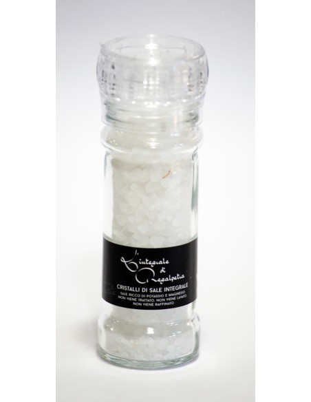Coarse salt Regalpetra wholegrain Salt mill 110 gr Sapori di