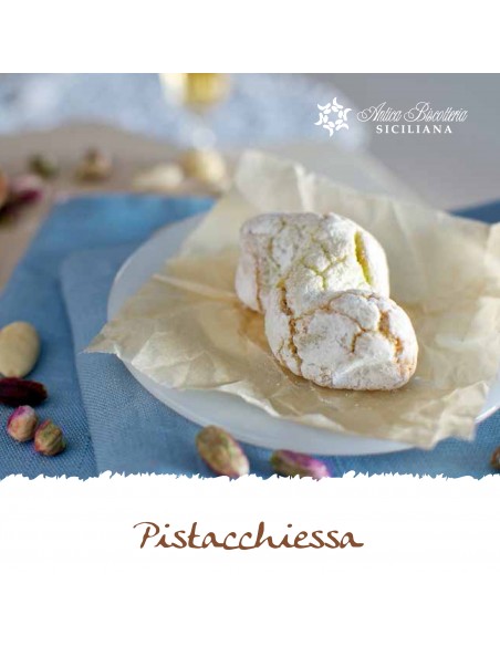 Pack de pistaches siciliennes en boîte de 18 pièces Biscottria