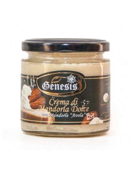 Crème d'amande douce Avola bio 220 gr Genesis