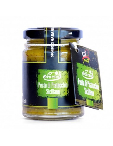 Pesto sicilien à la pistache 200 gr Genesis