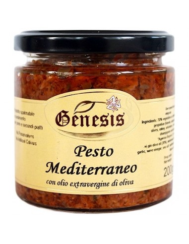 Pesto Méditerranéen 200 gr Genesis