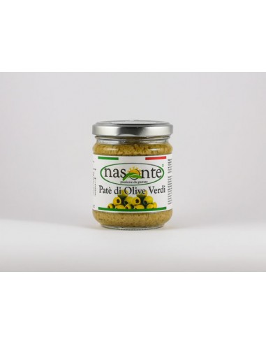 Patè di Olive Verdi 190 gr Nasonte