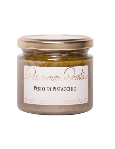 Pesto di pistacchio in olio extravergine d’oliva190 gr Conserve Conti