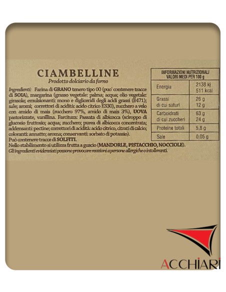 Ciambelline 400 gr Biscottificio Licitra