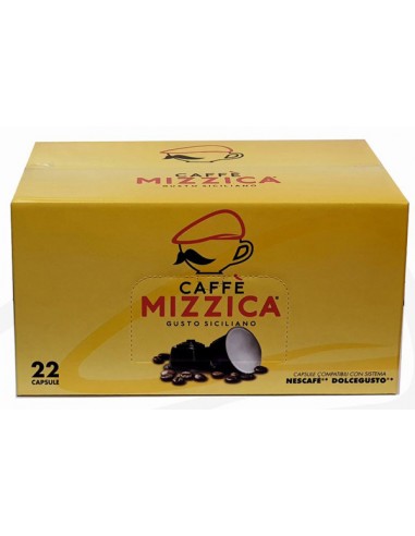 Capsule compatibili Dolce gusto 8 gr confezione da 22 pz Caffè