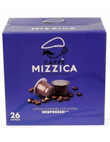 Capsule compatibili Nespresso 5,5 gr confezione da 26 pz Caffè