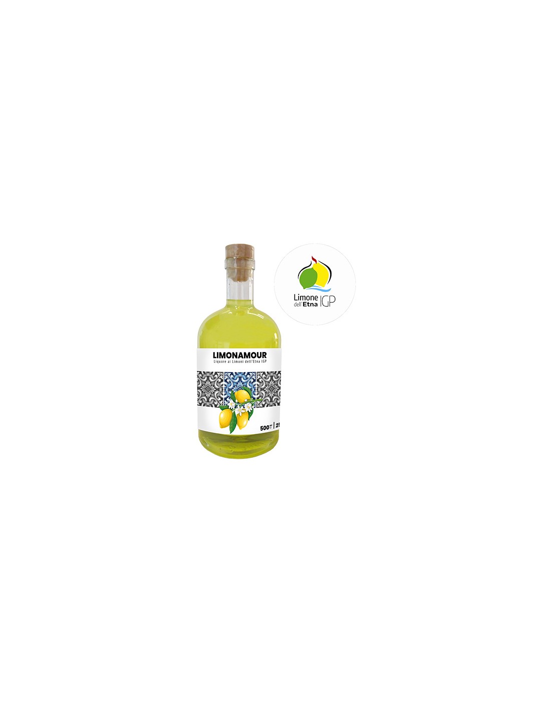 Limoncello Limonamour 50 cl Distillerie dell'Etna