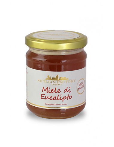 Miel d'Eucalyptus Naturel de Qualité italienne 250 gr