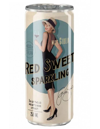 Miss Giulia Red Sweet Sparkling 25 cl Cantina Cellaro
